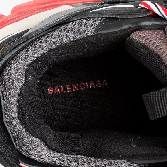 Balenciaga Black and Red Track Trainer - Picture 12 of 13